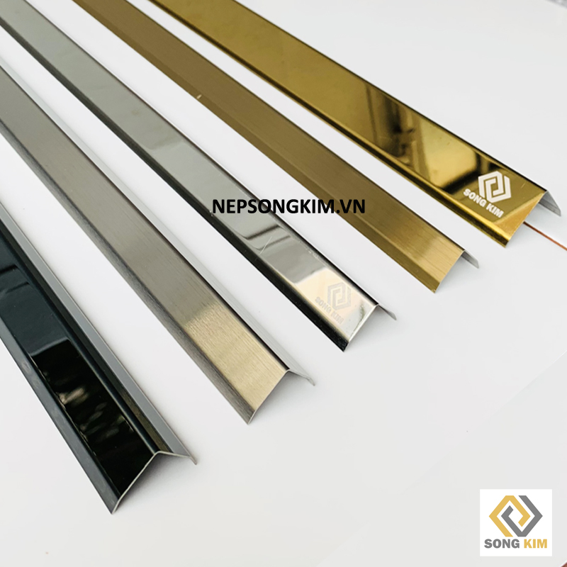 Nẹp Inox V20 Bạc Bóng